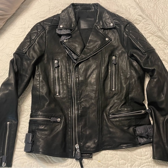 All Saints Jackets & Blazers - All saints leather jacket